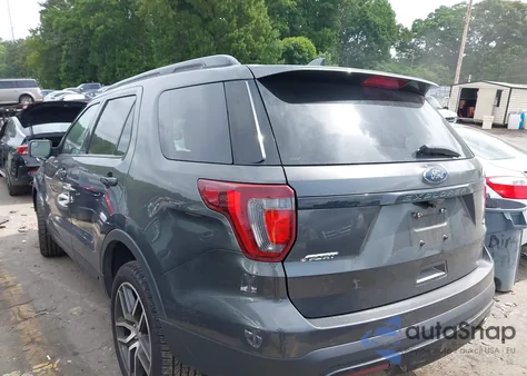 2017 Ford Explorer Sport z USA, uszkodzony, nr VIN 1FM5K8GT9HGD61871